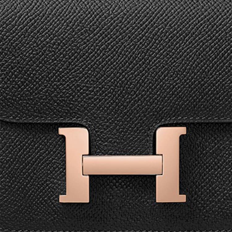 Поясная сумка Hermes Constance Slim Noir - изображение 5