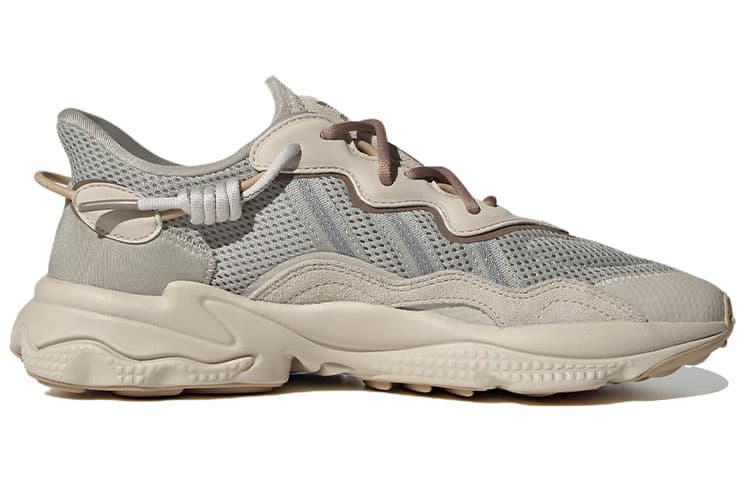 Кроссовки adidas Ozweego Grey Beige - изображение 2