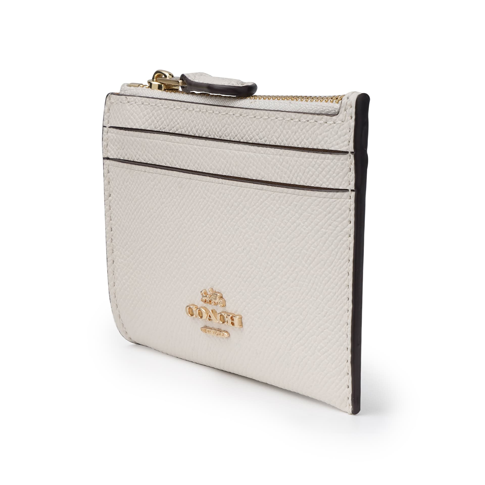Картхолдер COACH Mini Id Skinny White - изображение 3