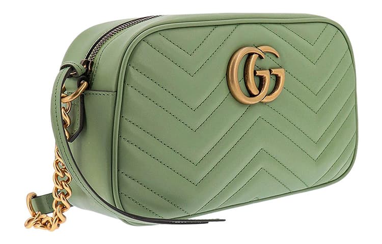 Мини-сумка Gucci GG Marmont Green - изображение 2