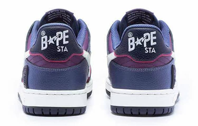 Кроссовки A BATHING APE SK8 Purple - изображение 4