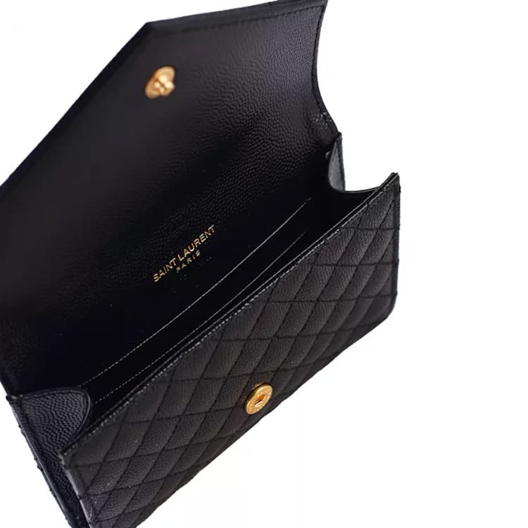 Кошелек Saint Laurent YSL Monogram Envelope Wallet - изображение 7