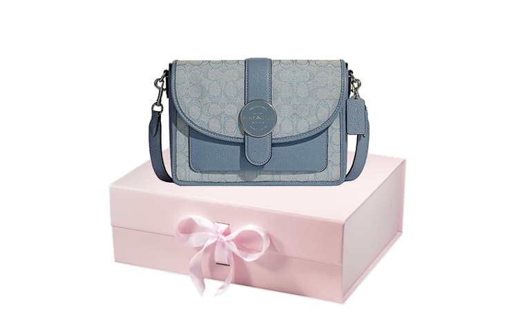 Сумка через плечо COACH Lonnie 25 Chambray - изображение 5