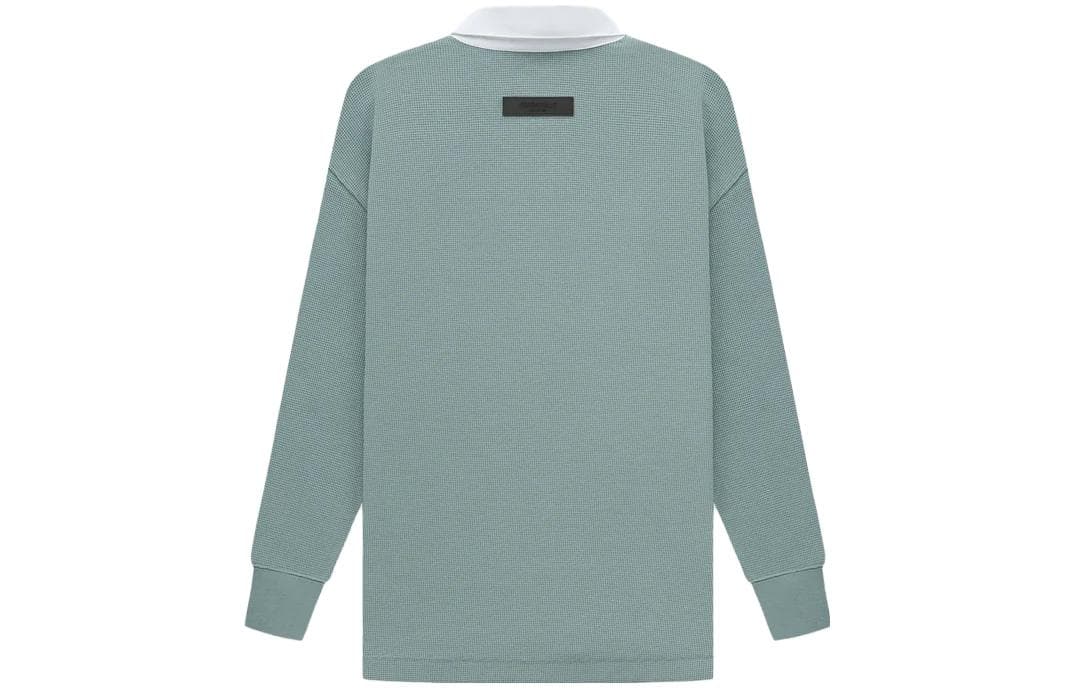 Fear of God Essentials SS23 Kids Waffle Rugby Light Sycamore - изображение 2
