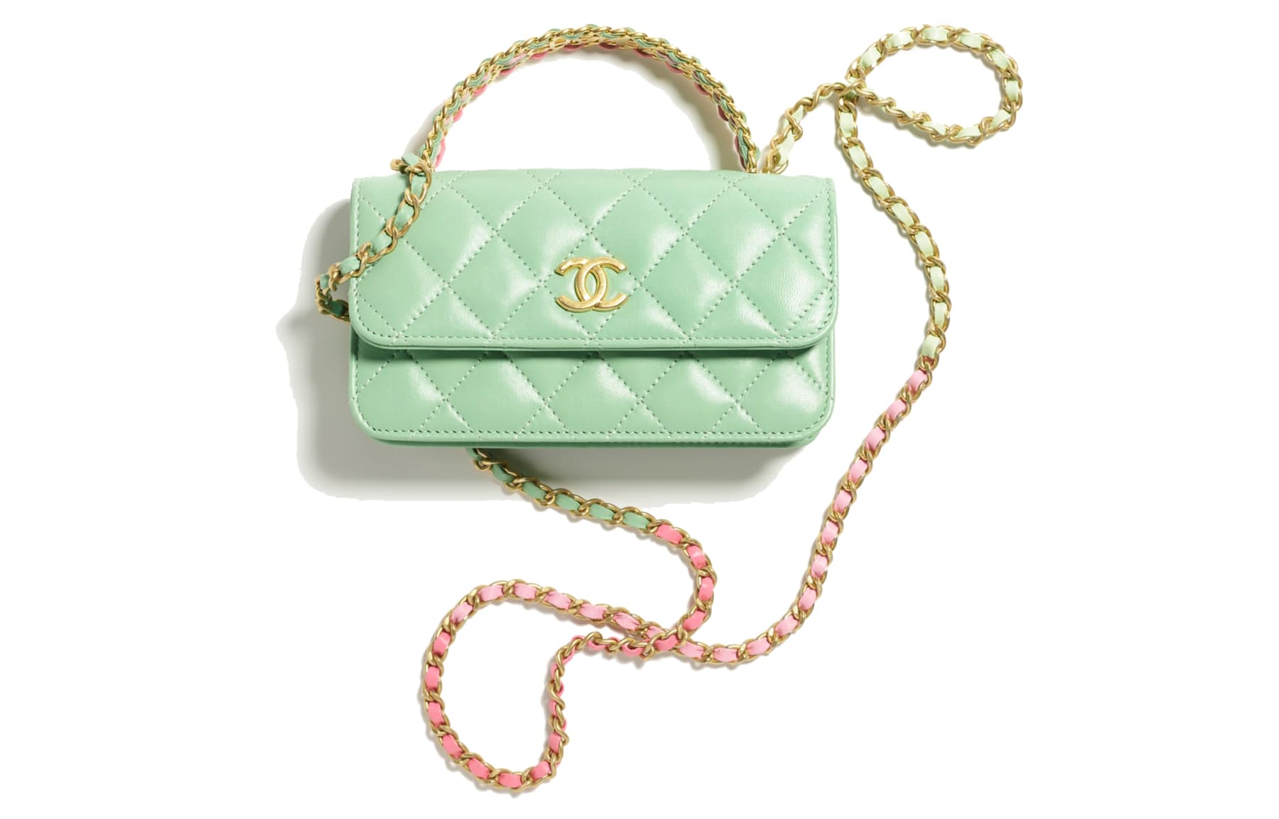 Сумка Chanel Quilted Calfskin Chain Bag - изображение 1