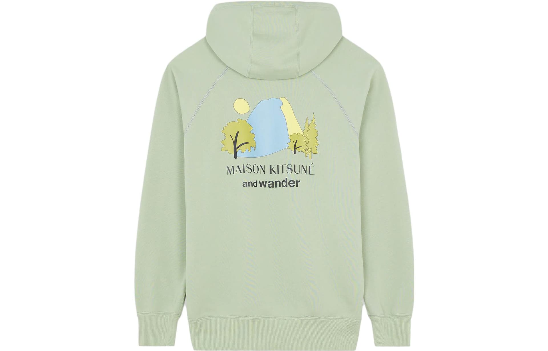 Худи Maison Kitsune x and wander - изображение 2