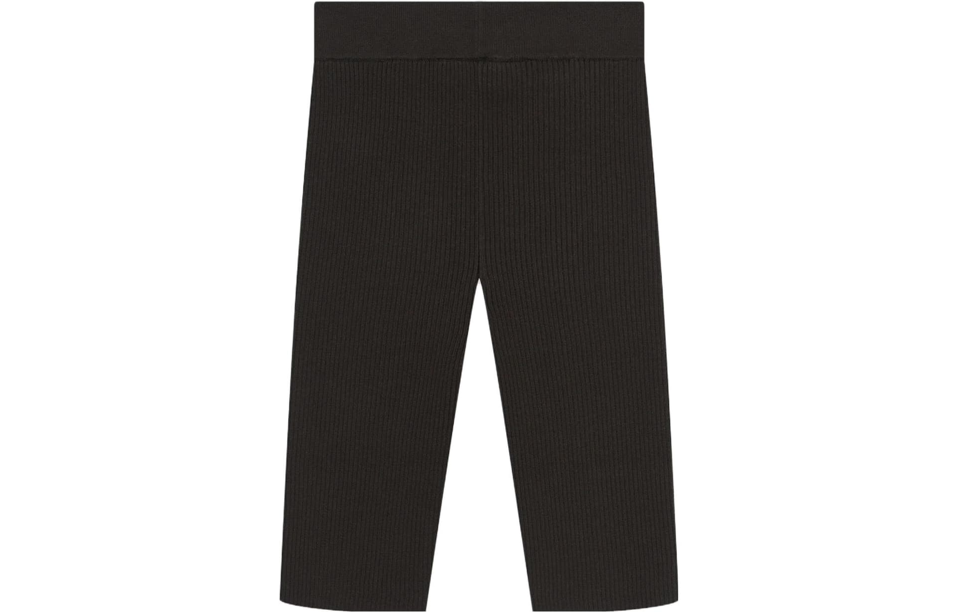 Fear of God Essentials SS23 Womens Knit Rib Sport Short Off Black - изображение 2