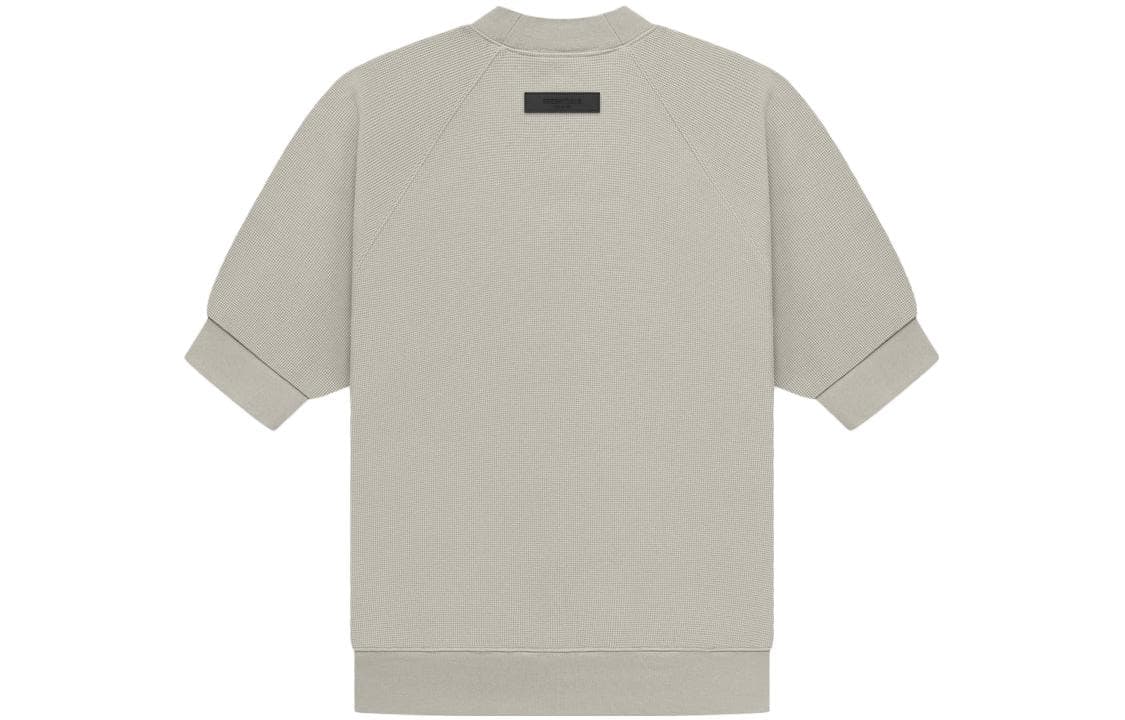 Кофта Fear of God Essentials SS23 Ss Waffle Sweatshirt Seal T - изображение 2