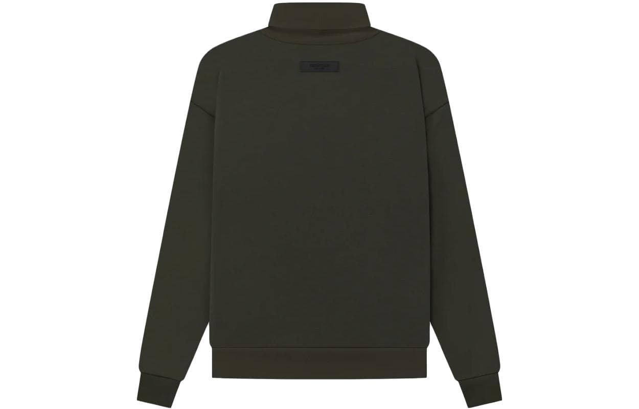 Худи Fear of God Essentials SS23 Essentials Turtleneck Off Black Logo - изображение 2
