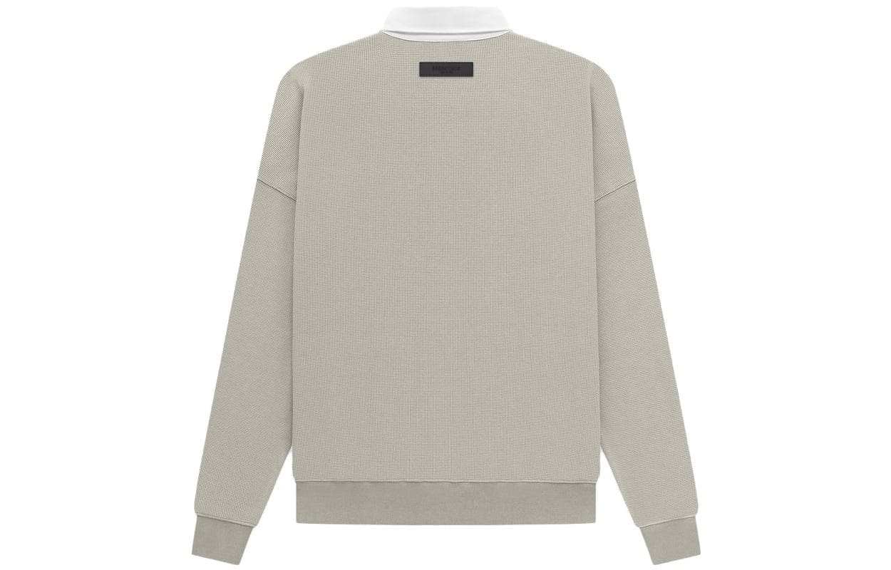 Поло Fear of God Essentials SS23 Waffle Henley Rugby Seal LogoPolo - изображение 2