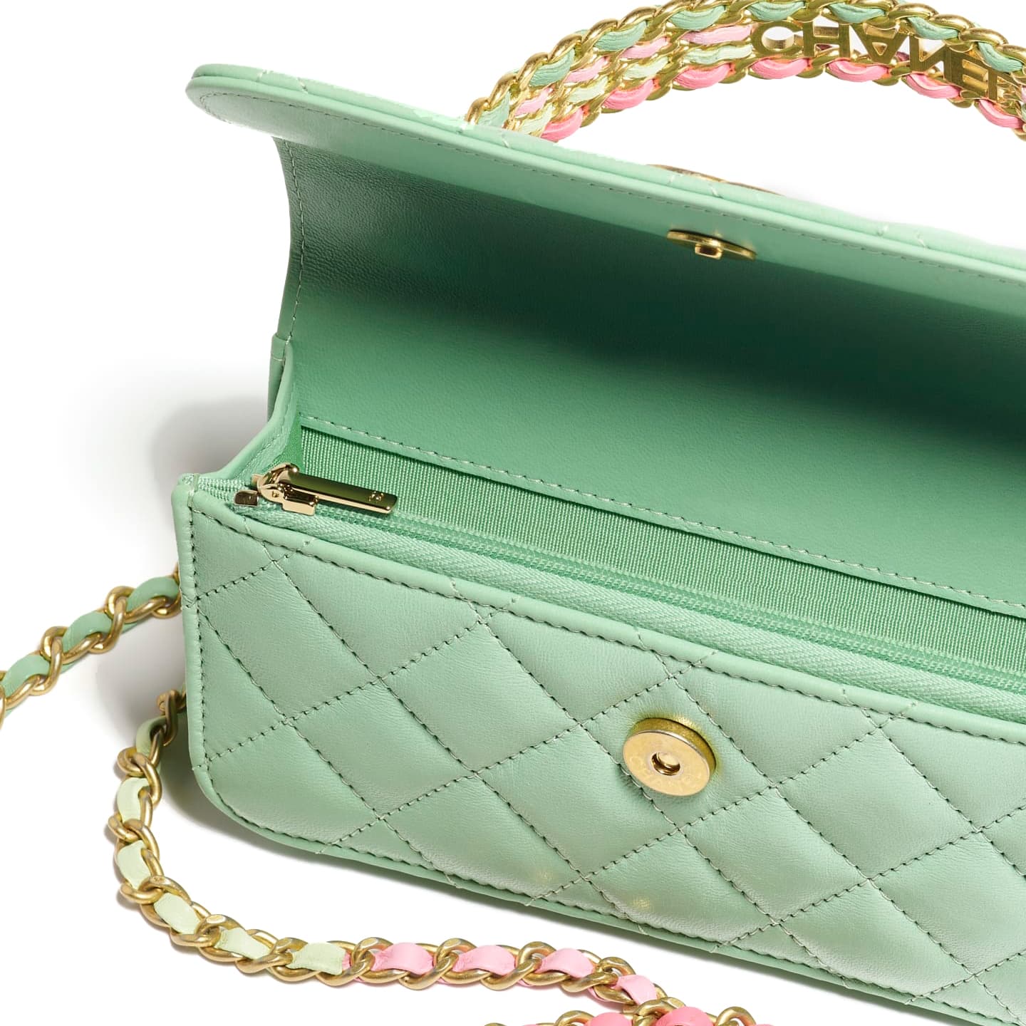 Сумка Chanel Quilted Calfskin Chain Bag - изображение 4