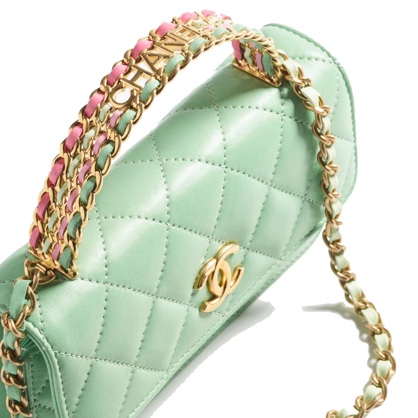Сумка Chanel Quilted Calfskin Chain Bag - изображение 5