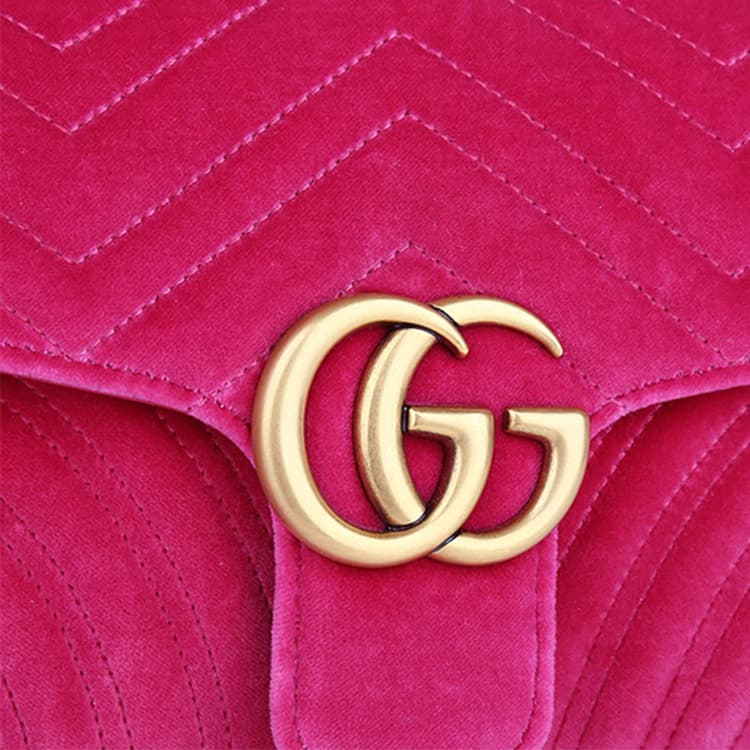 Мини-сумка GUCCI GG Marmont Logo - изображение 6
