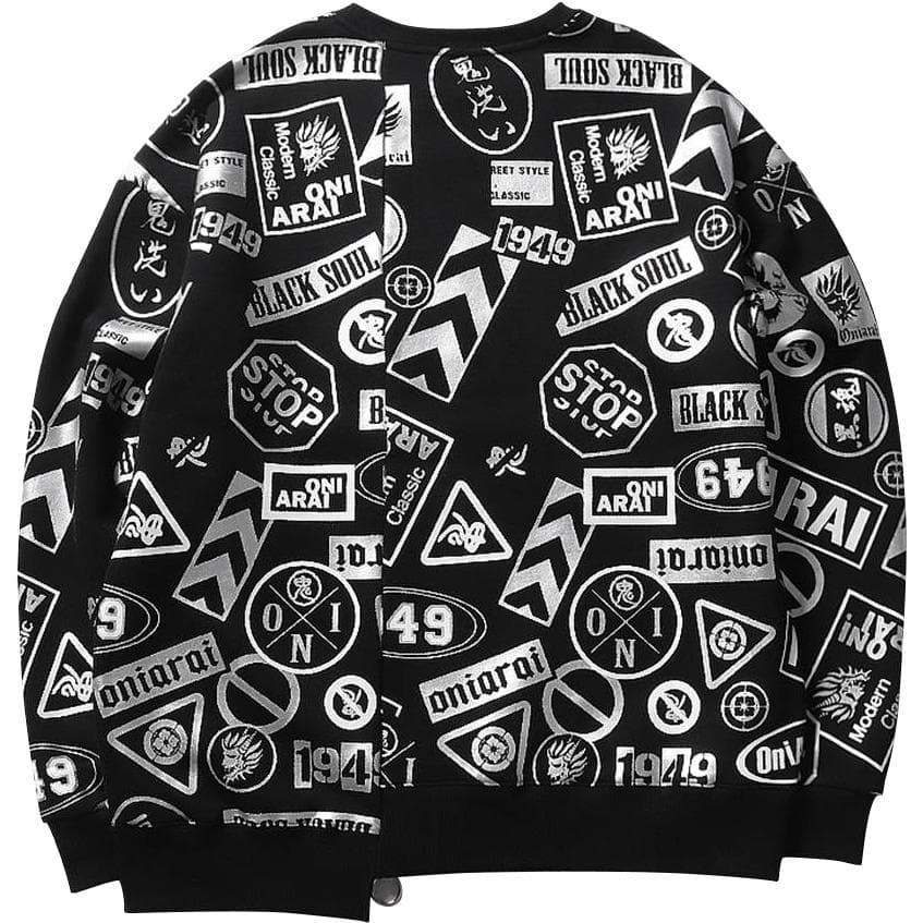Кофта Oniarai SS23 Logo Crewneck Sweatshirt - изображение 2
