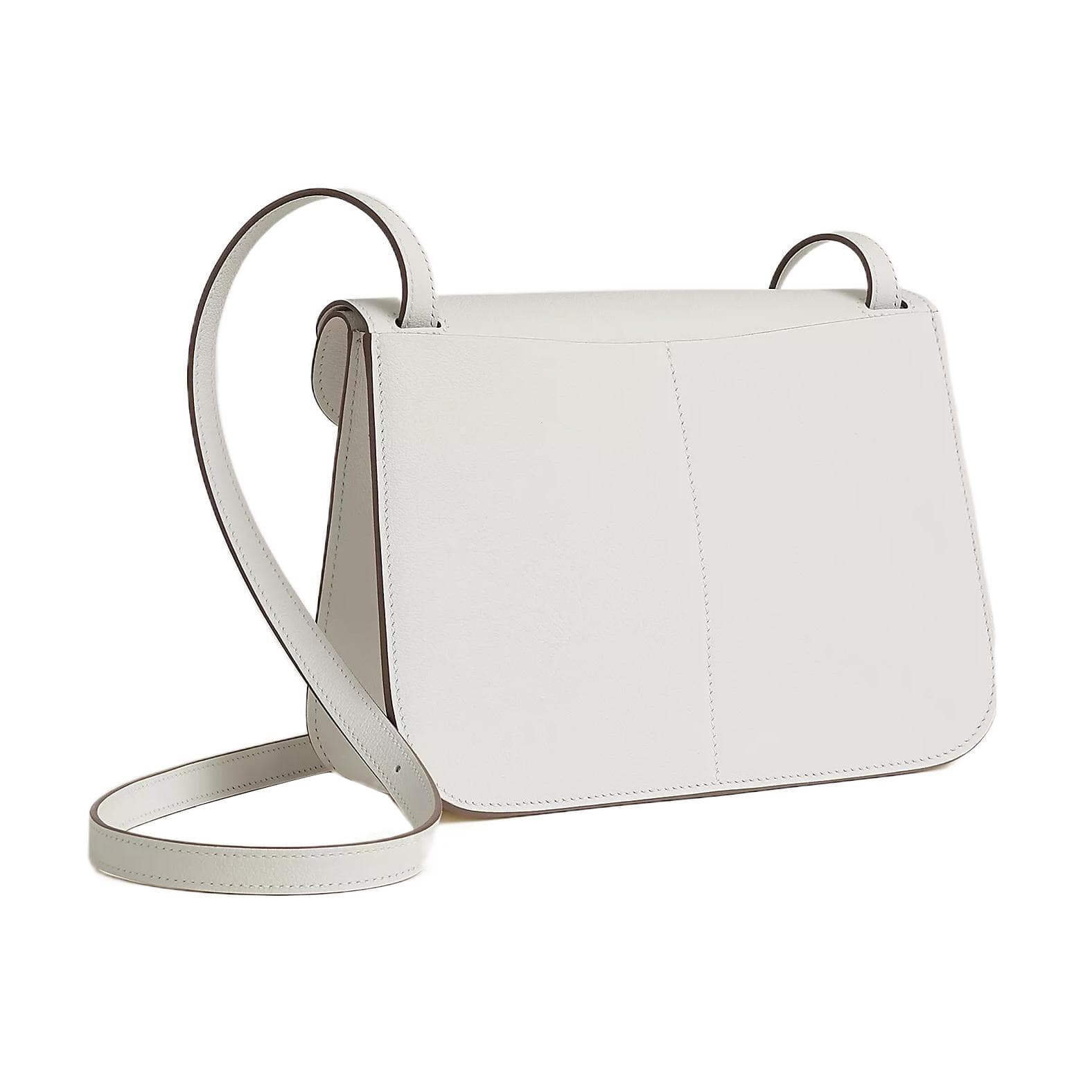 Сумка HERMES Halzan Evercolor 01 Blanc - изображение 3