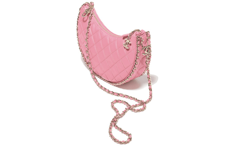Сумка через плечо Chanel Moon Bag Pink - изображение 2