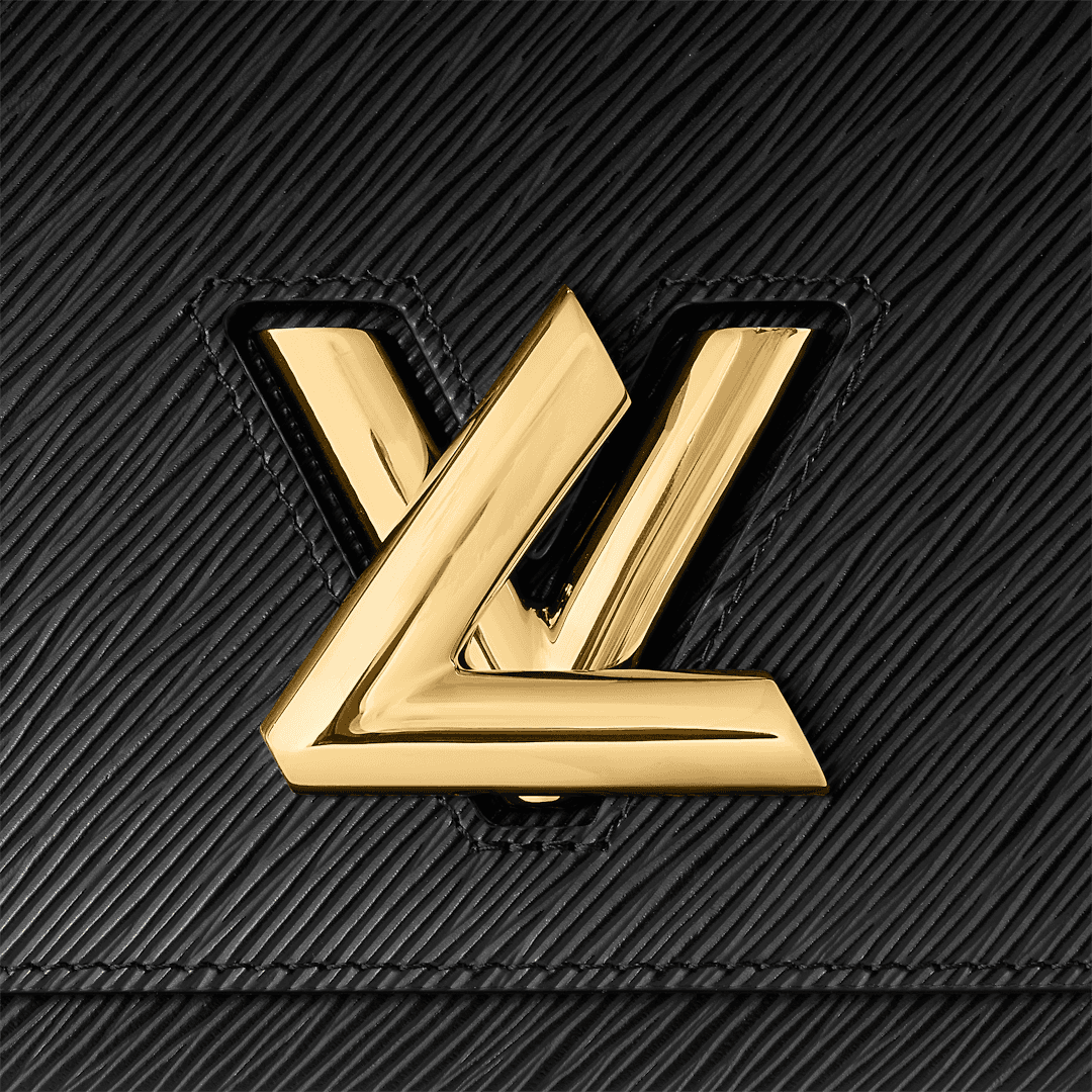 Сумка Louis Vuitton Twist Epi Medium Shoulder Bag Black - изображение 6