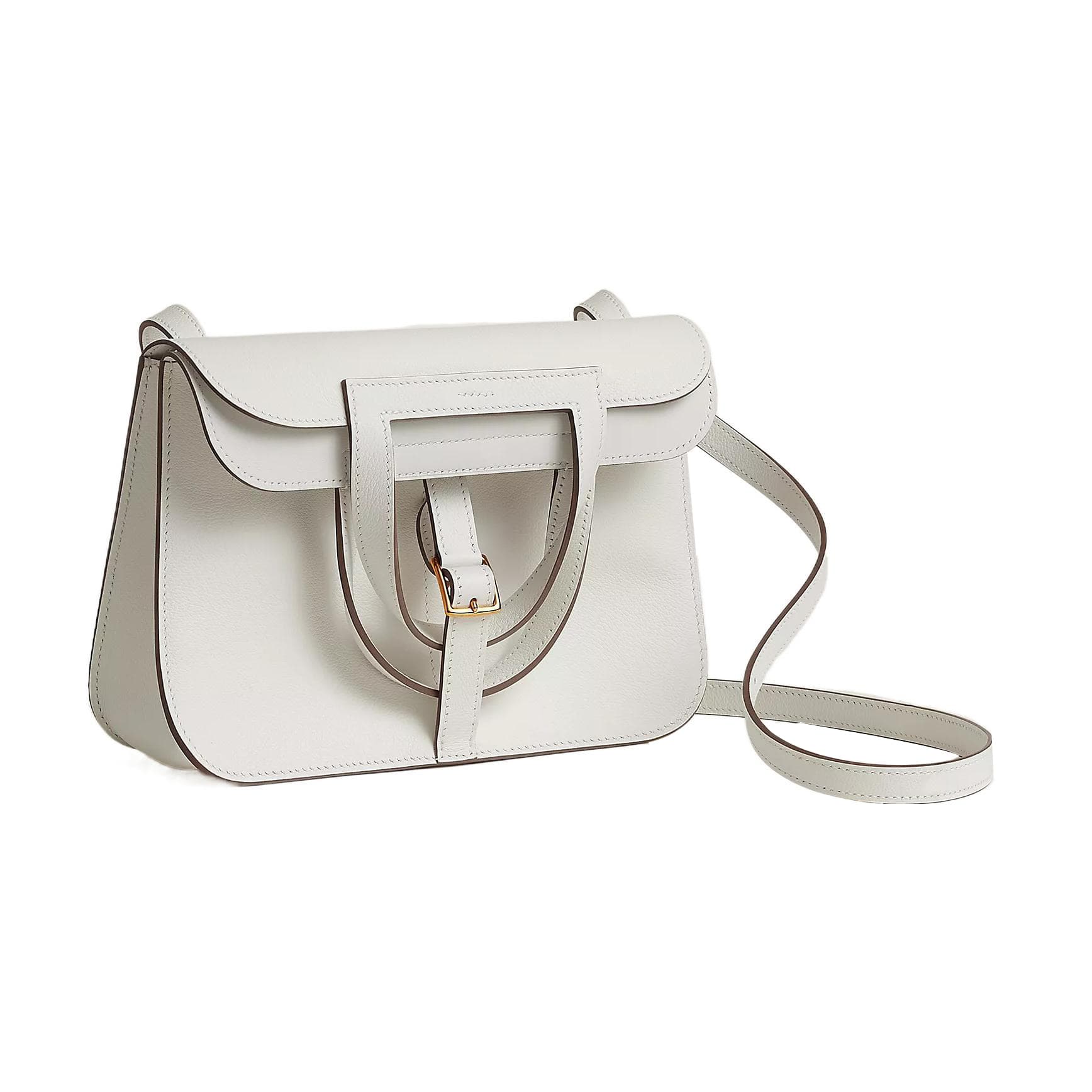 Сумка HERMES Halzan Evercolor 01 Blanc - изображение 2