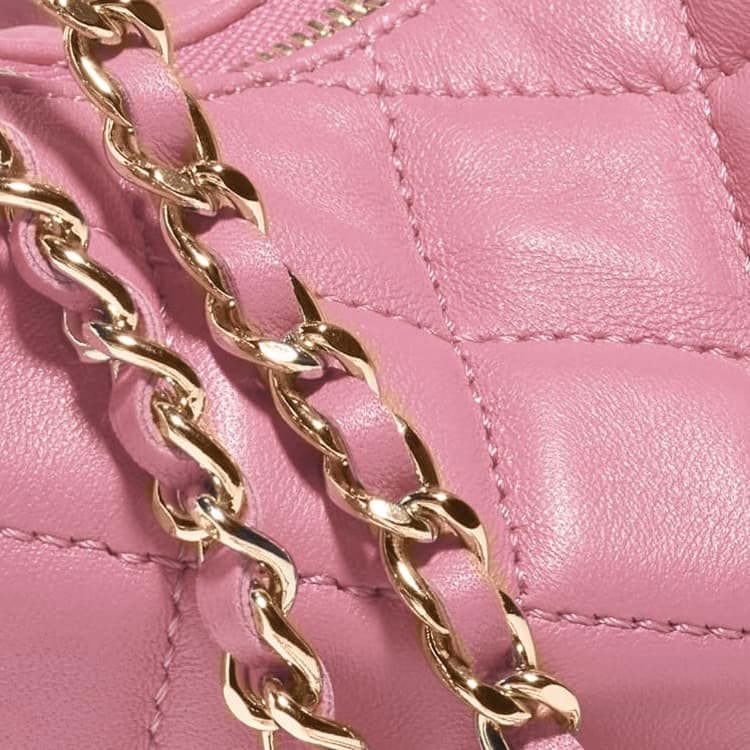 Сумка через плечо Chanel Moon Bag Pink - изображение 5