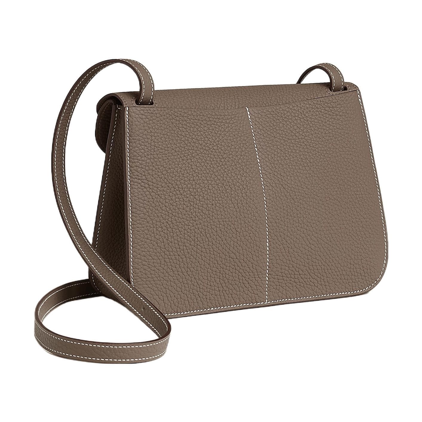 Сумка HERMES Halzan 25 Clemence 18 Etoupe - изображение 3