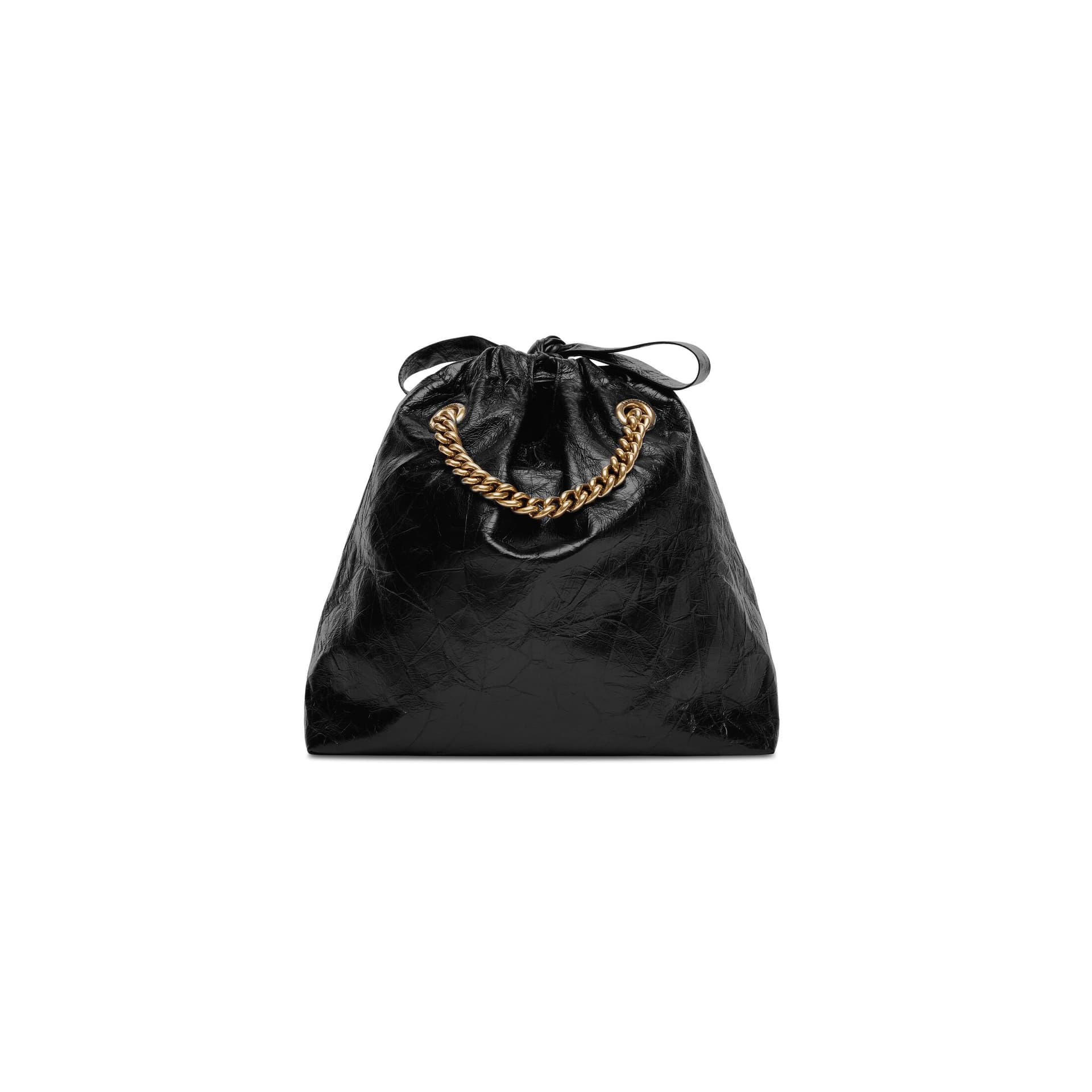 Мини-сумка Balenciaga Crush Black - изображение 4