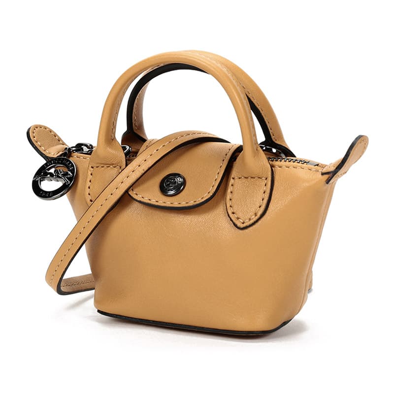 Сумка Longchamp Le Pliage Cuir 9 Mini - изображение 2