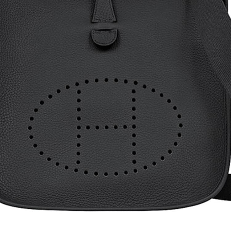 Сумка через плечо Hermes Evelyne III 29 Black - изображение 5