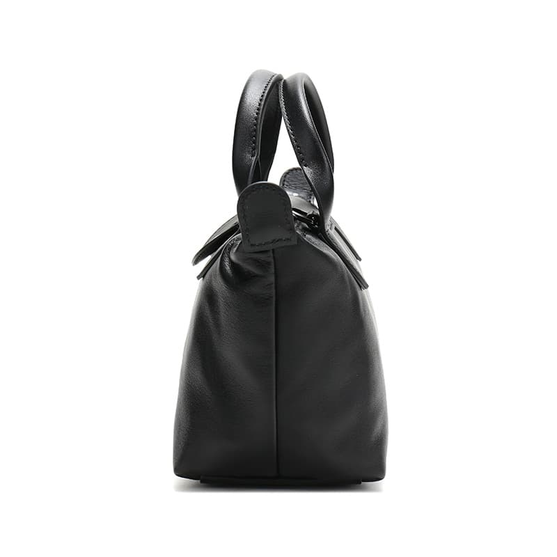 Сумка Longchamp Le Pliage Cuir Mini Black - изображение 3