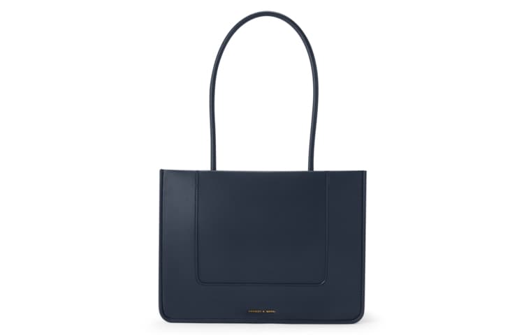 Мини-сумка CHARLESKEITH ck Tote CreamNavyOrange - изображение 1