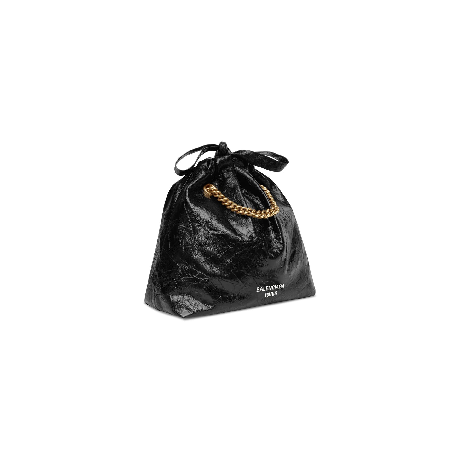 Мини-сумка Balenciaga Crush Black - изображение 3