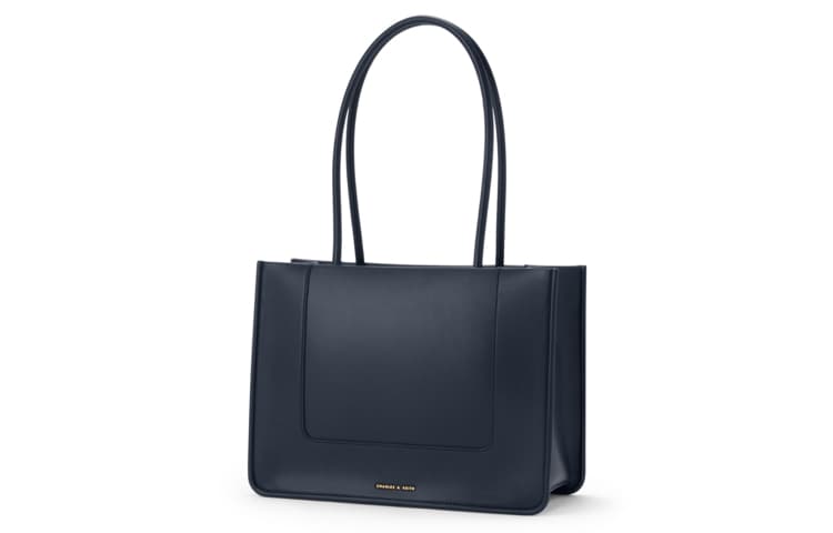 Мини-сумка CHARLESKEITH ck Tote CreamNavyOrange - изображение 2