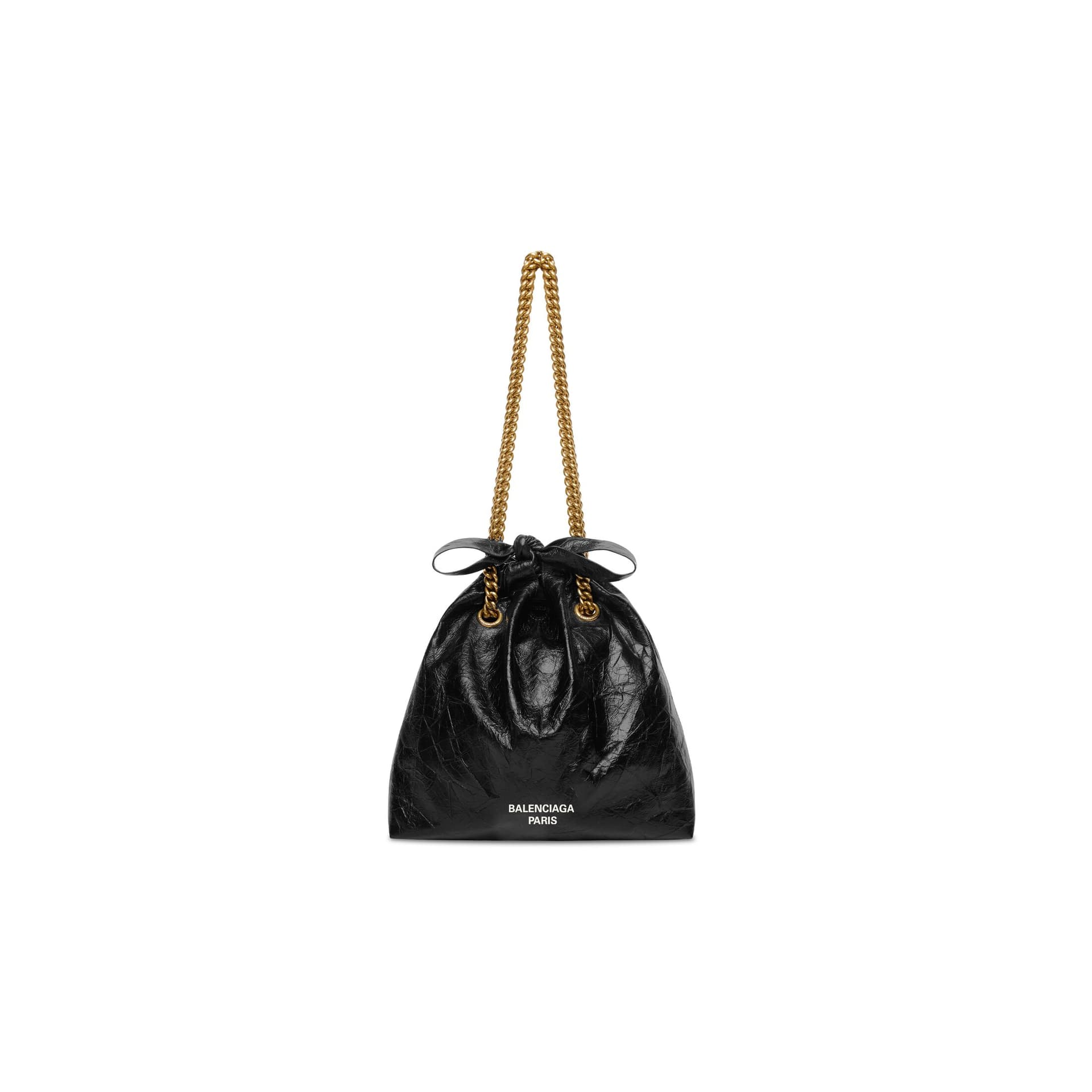 Мини-сумка Balenciaga Crush Black - изображение 2