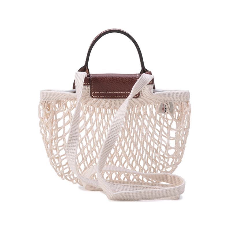 Сумка Longchamp Le Pliage Filet 17 Linen - изображение 3