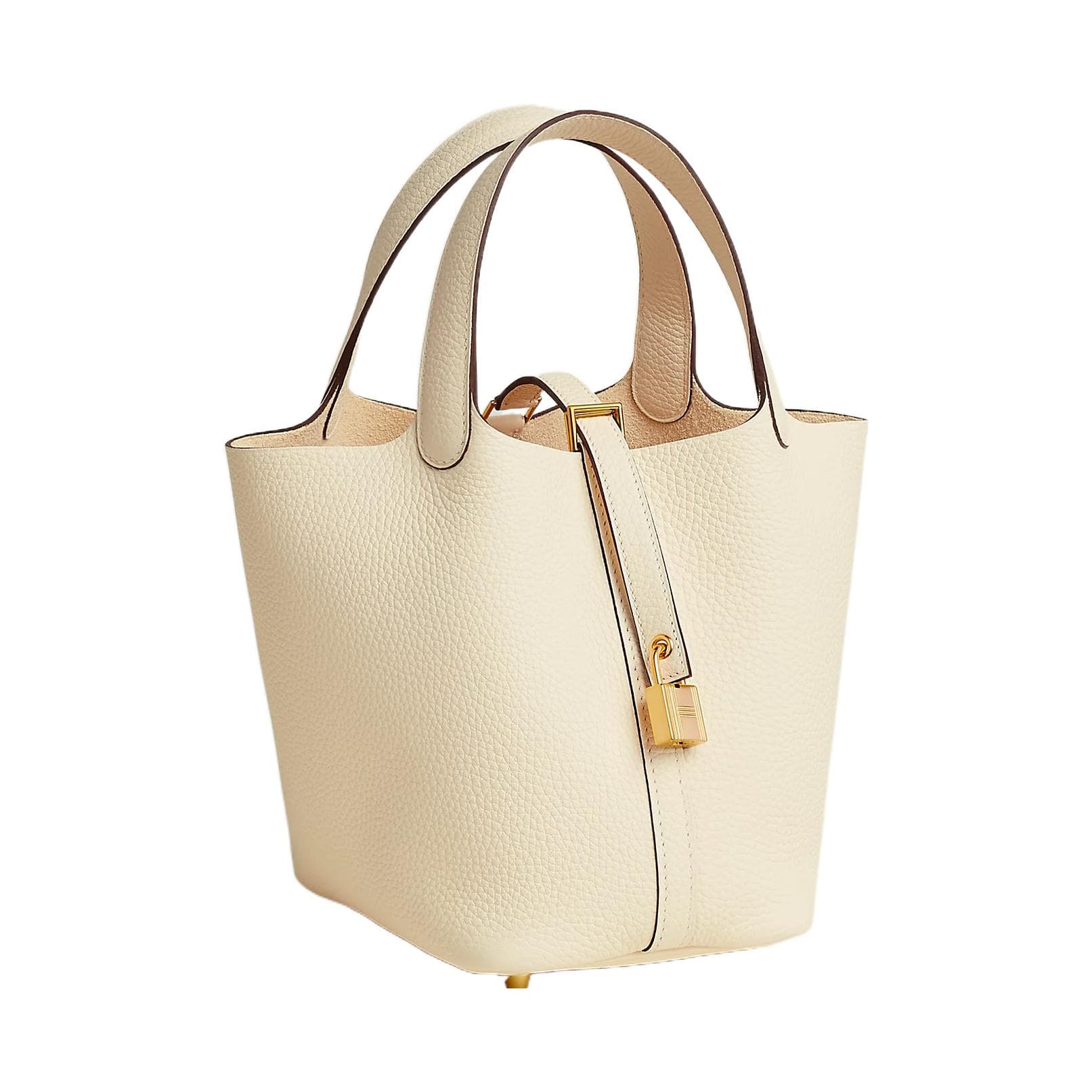 Сумка HERMES Picotin Lock 18 Clemence 18 I2 Nata - изображение 2