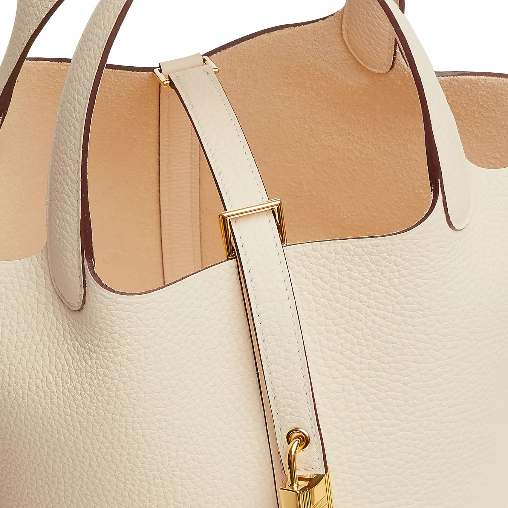 Сумка HERMES Picotin Lock 18 Clemence 18 I2 Nata - изображение 7