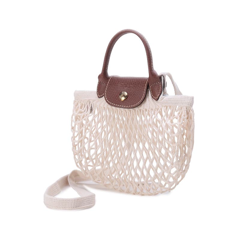 Сумка Longchamp Le Pliage Filet 17 Linen - изображение 2