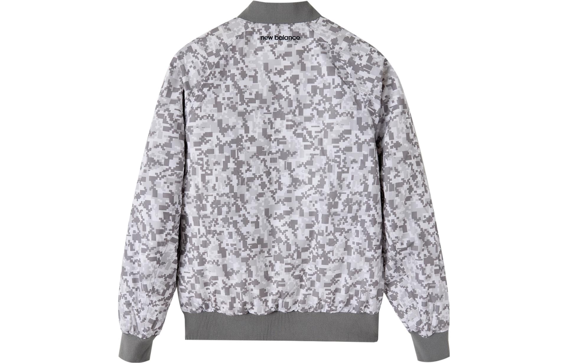 Куртка New Balance Camo Grey Jacket - изображение 2