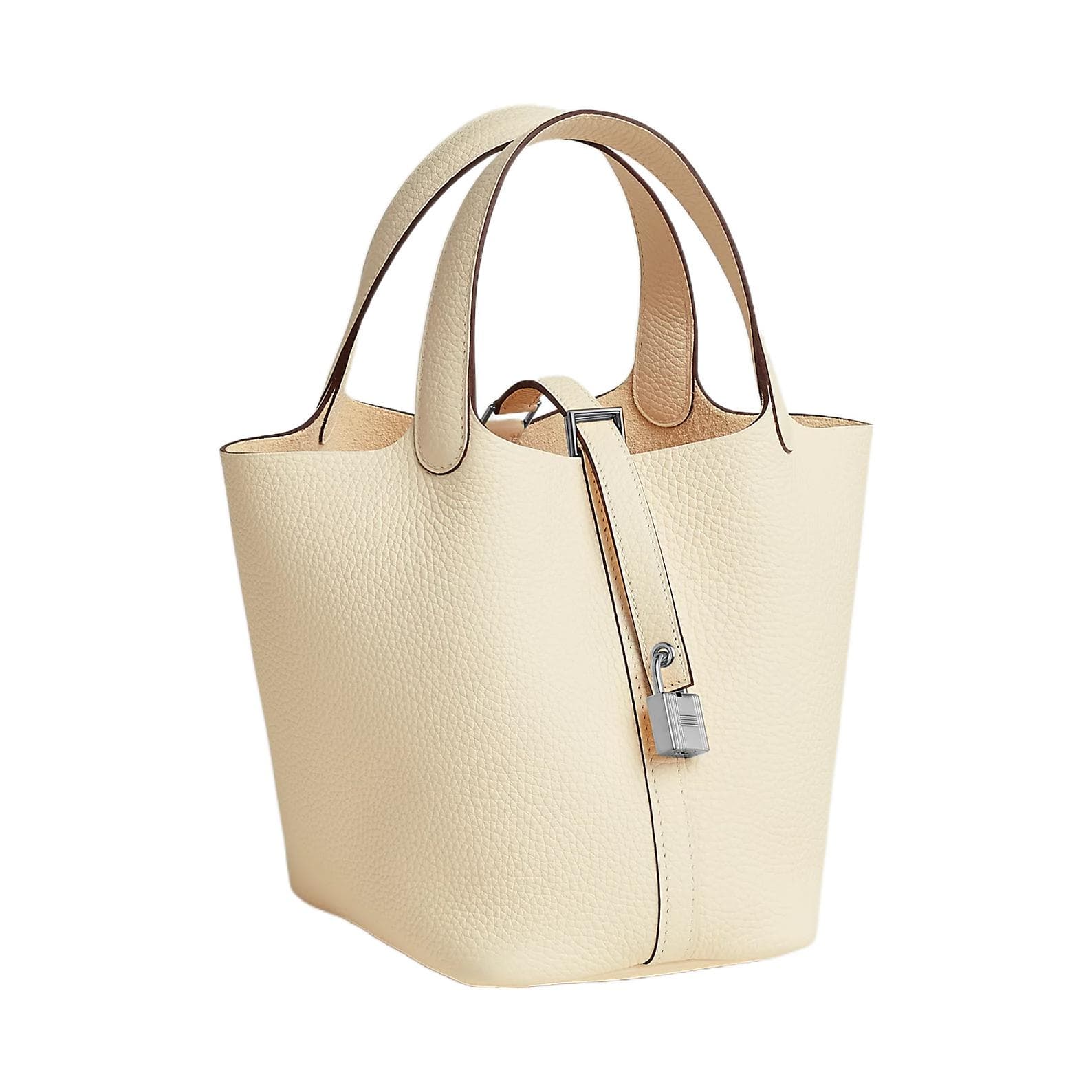 Сумка HERMES Picotin Lock 18 Clemence I2 Nata - изображение 2