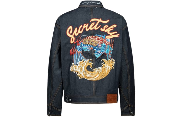 Джинсовая куртка EVISU SS23 - изображение 2