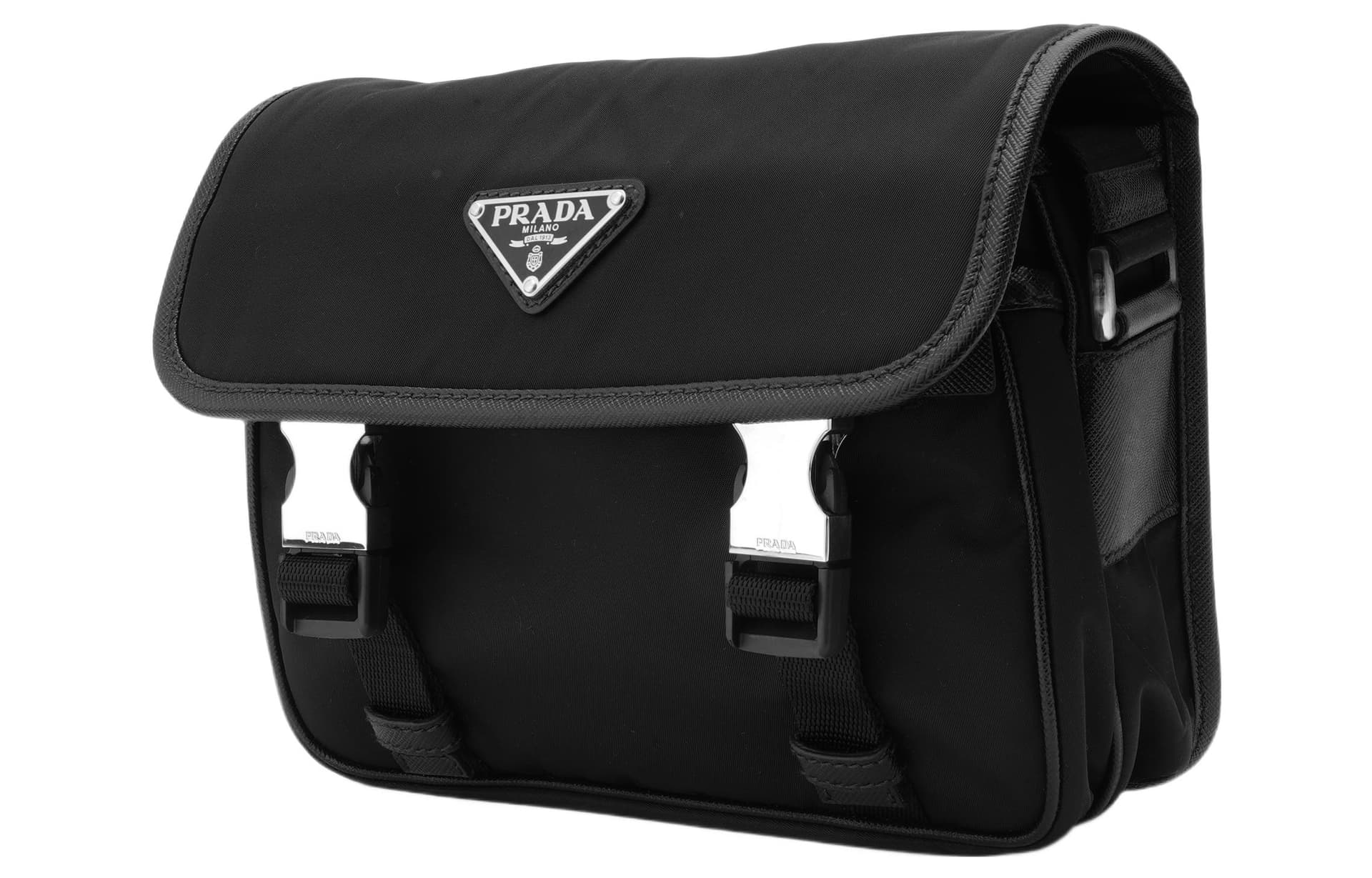 Сумка через плечо Prada Nylon Messenger Bag - изображение 3