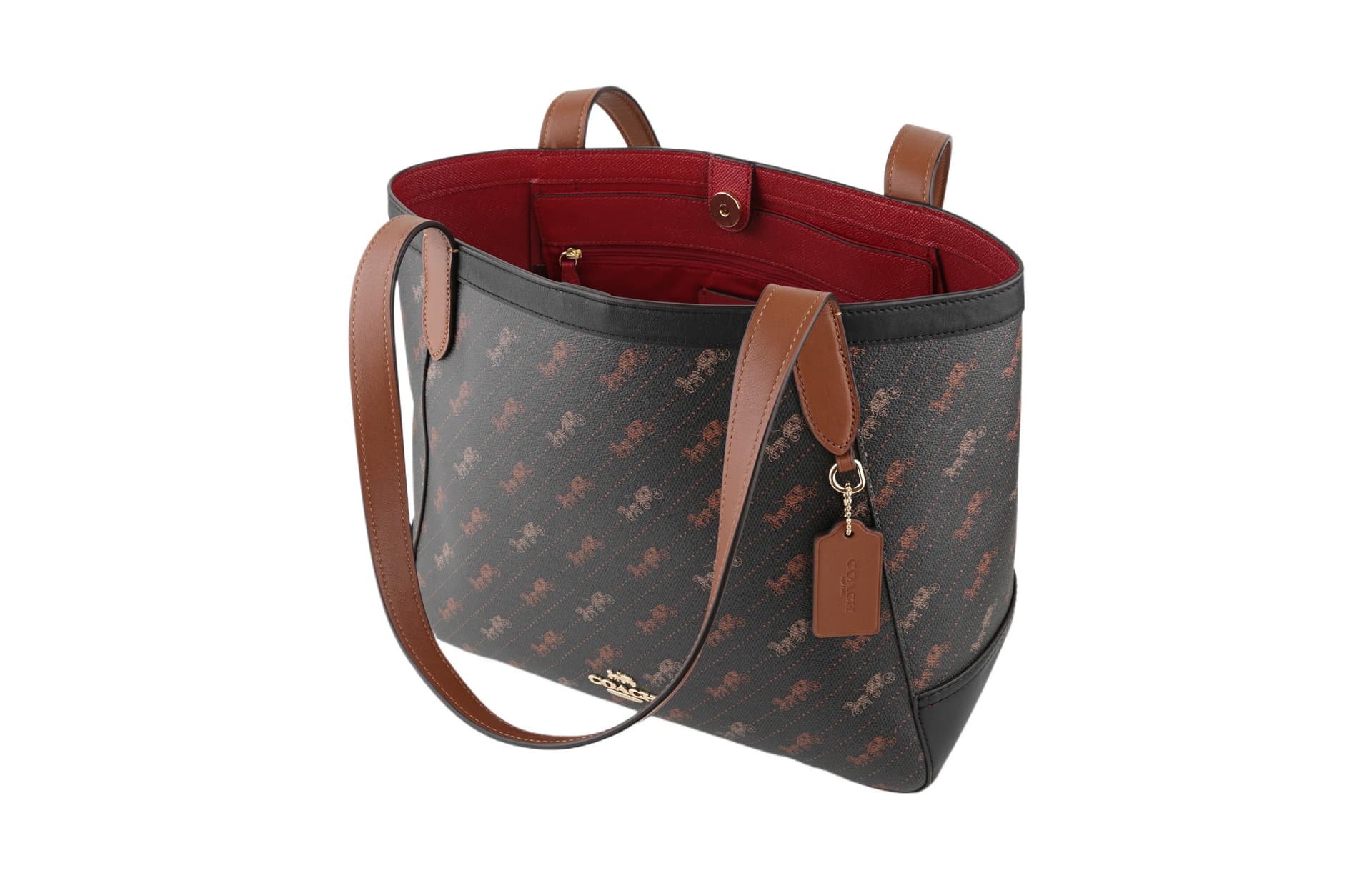 Мини-сумка Coach Horse and Carriage 30 Tote Bag - изображение 3