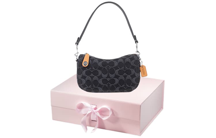 Мини-сумка COACH Swinger 20 Black - изображение 5