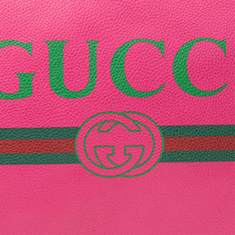 Сумка GUCCI Print Logo - изображение 5