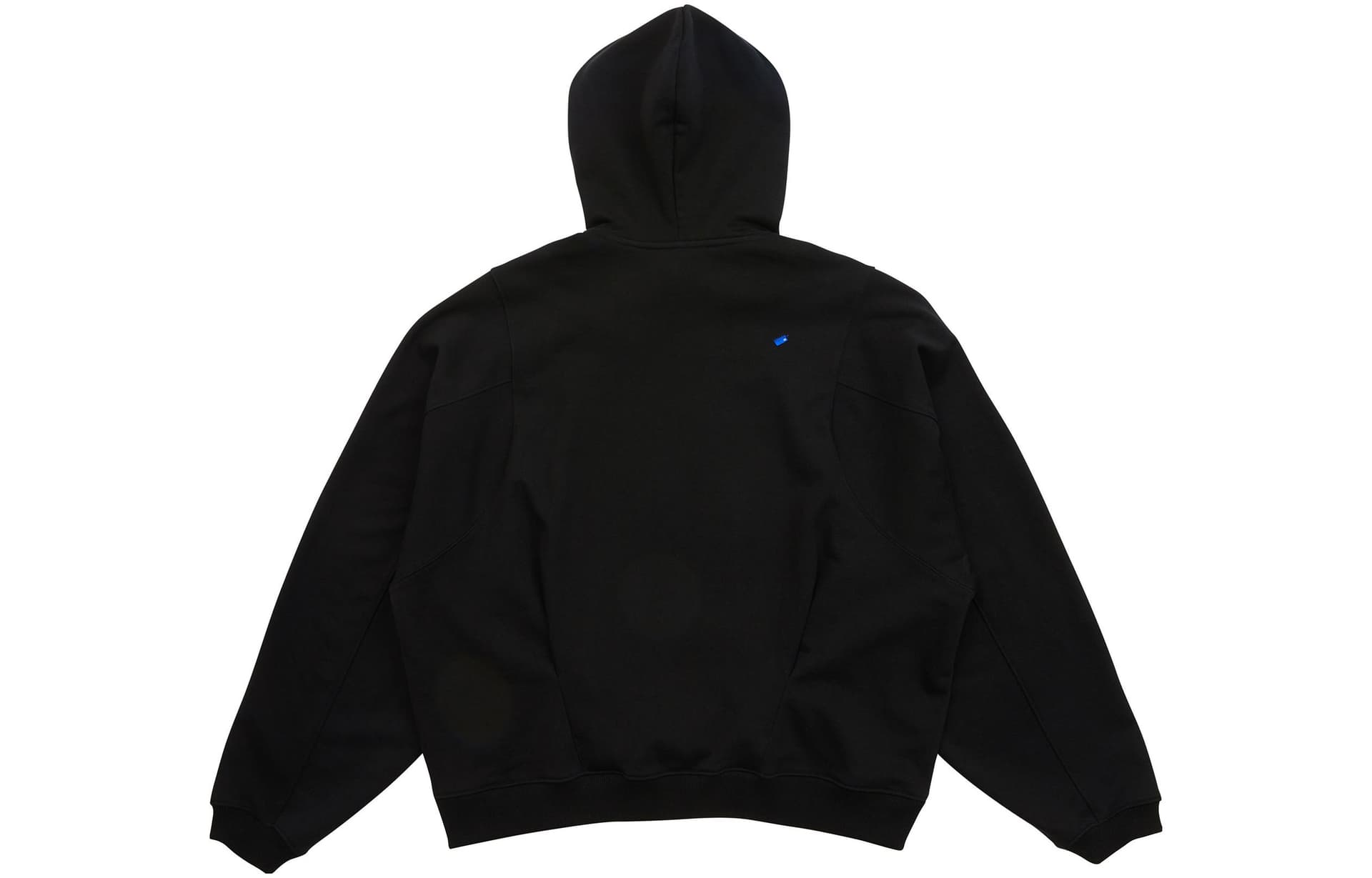 Худи ADER ERROR Through Editism Hoodie Black - изображение 2