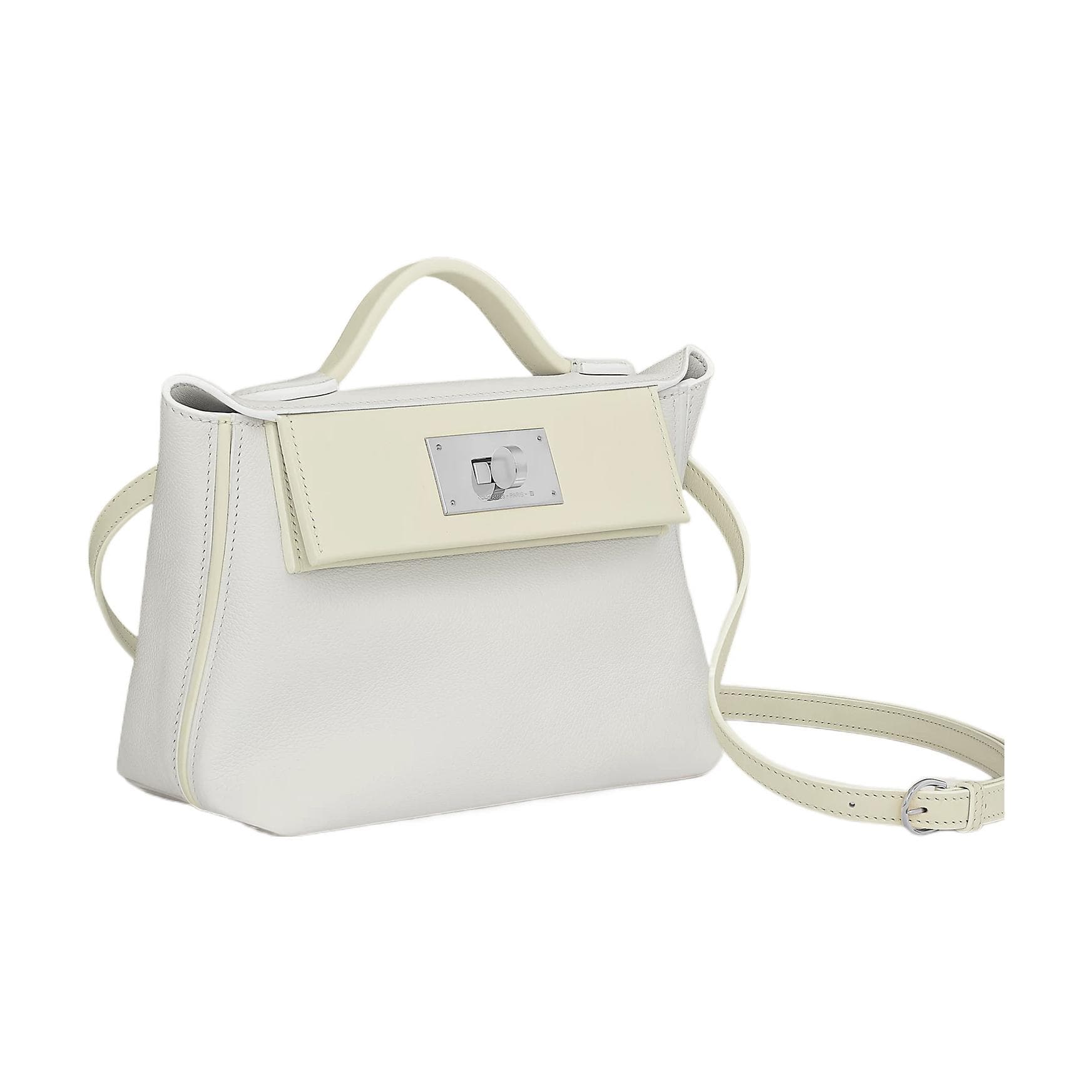 Сумка HERMES 2424 EvercolorSwift 01 Blanc - изображение 2
