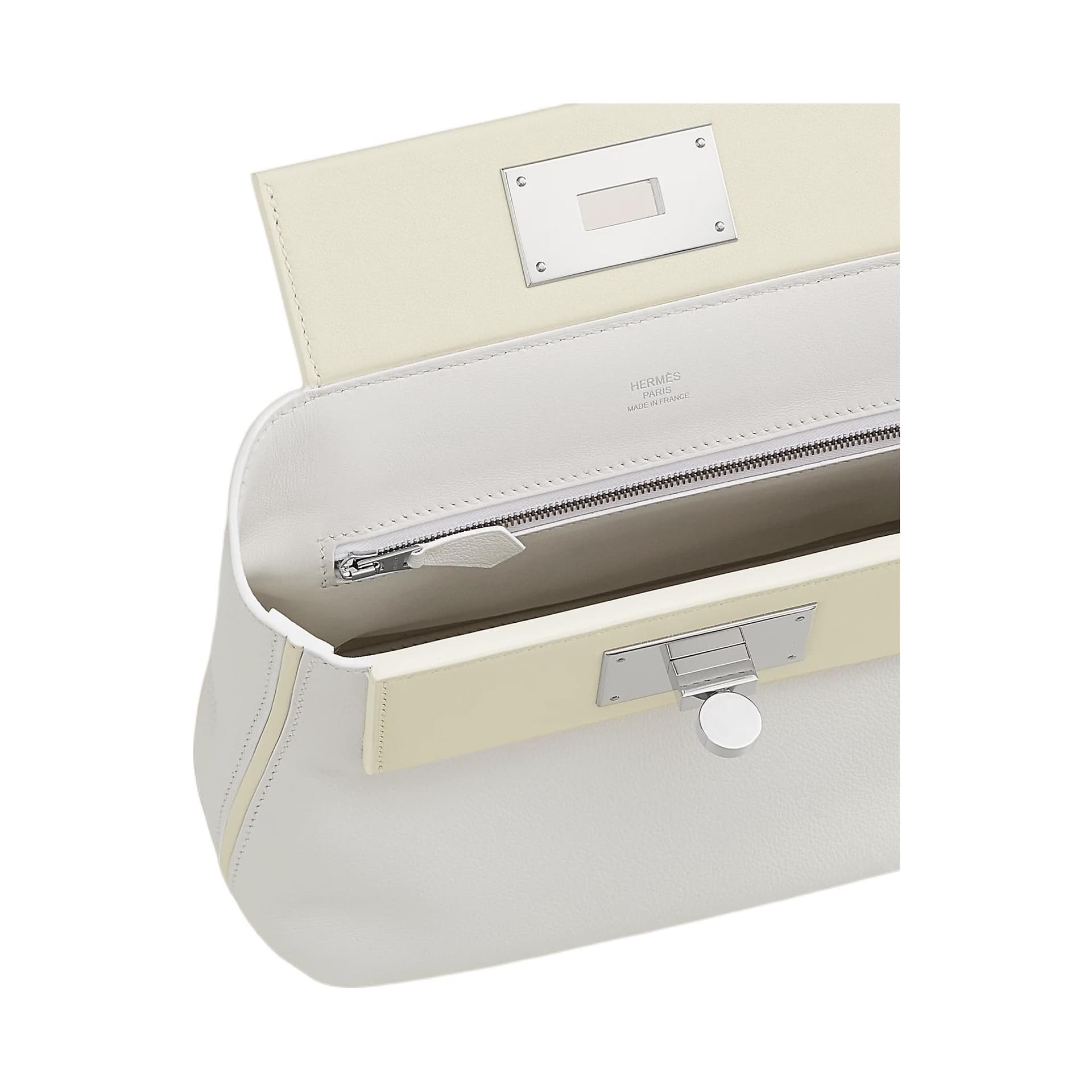 Сумка HERMES 2424 EvercolorSwift 01 Blanc - изображение 5