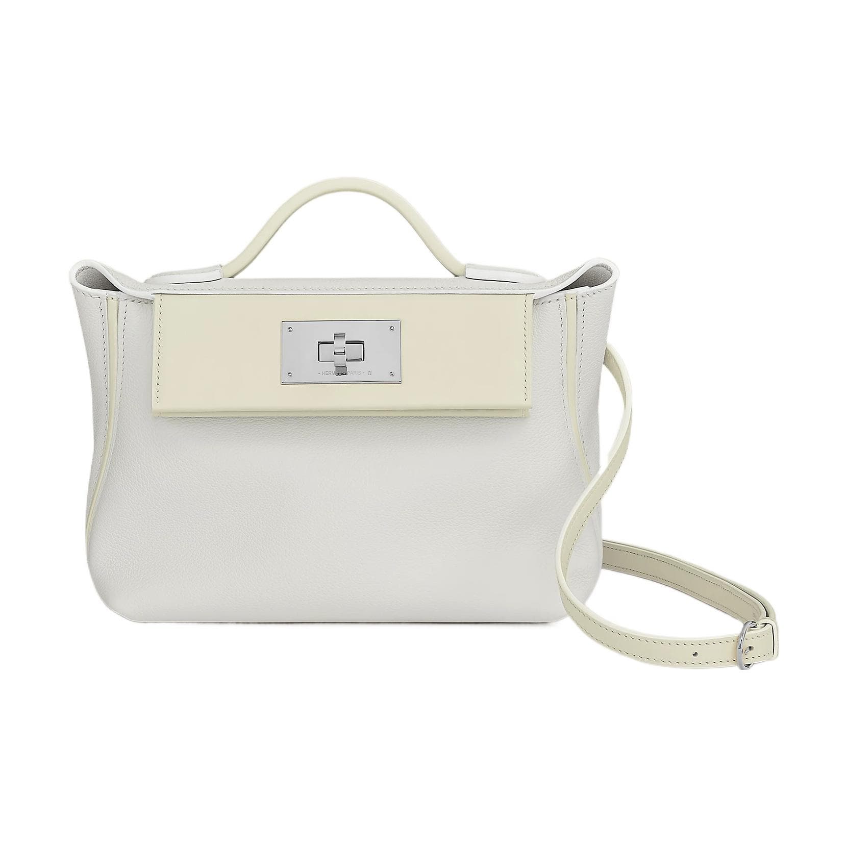 Сумка HERMES 2424 EvercolorSwift 01 Blanc - изображение 1