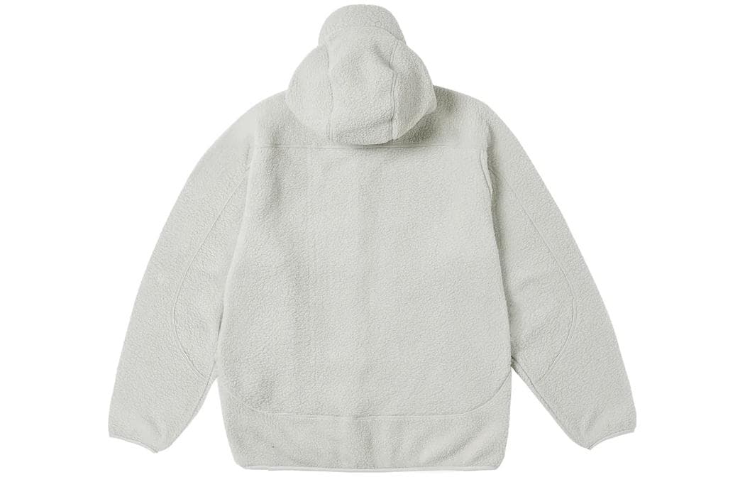 Худи PALACE SS23 Peak Fleece Jacket Grey Logo - изображение 2