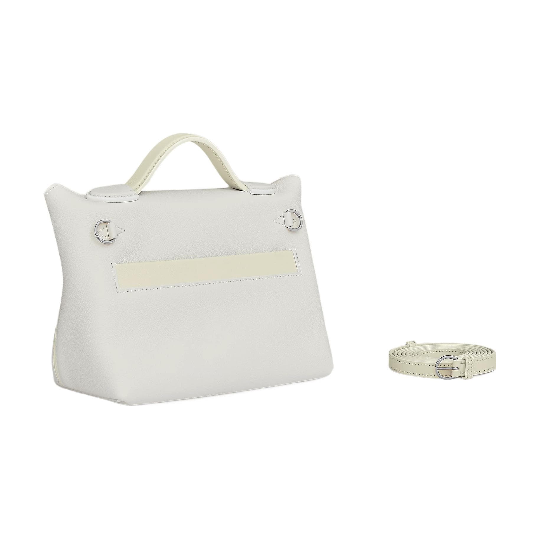 Сумка HERMES 2424 EvercolorSwift 01 Blanc - изображение 4