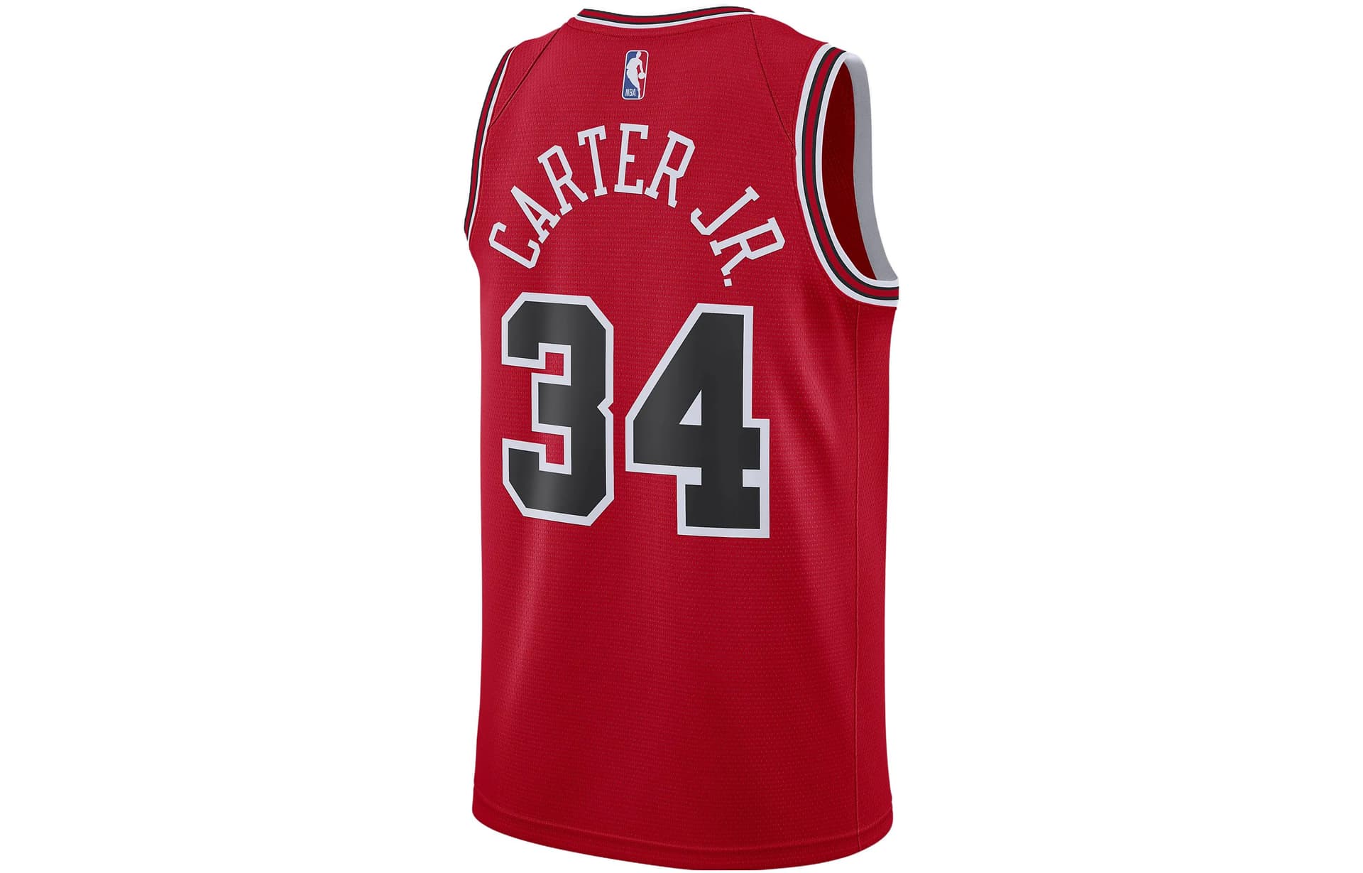 Баскетбольная майка Nike NBA Chicago Bulls Wendell Carter Jr. 34 Jersey - изображение 2